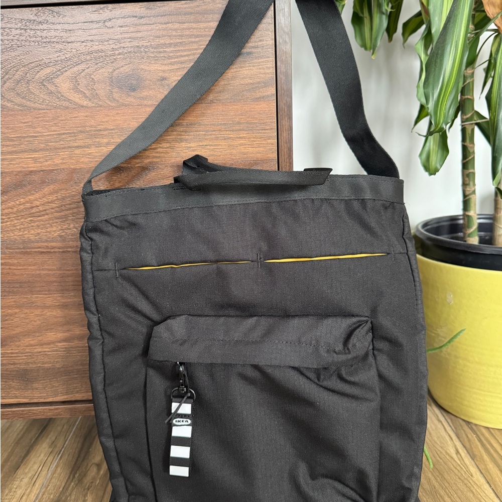 Utility work bag backpack Ikea black